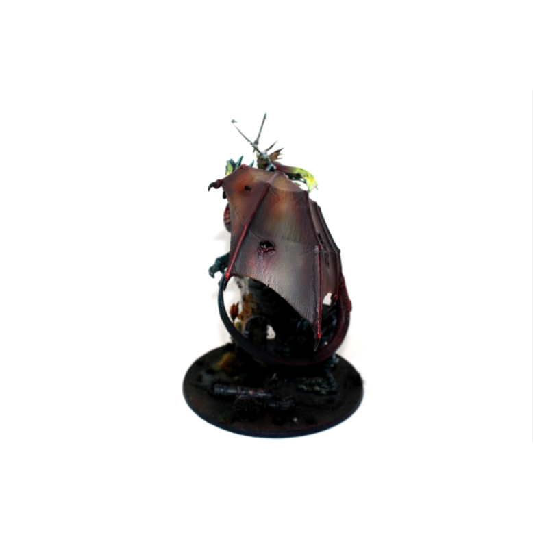 Warhammer Vampire Counts Soulblight Gravelords Vampire Lord on Zombie Dragon Well Painted ULN9
