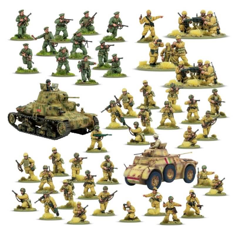 Bolt Action Lions of the Folgore - Italian Paracadutisti starter army