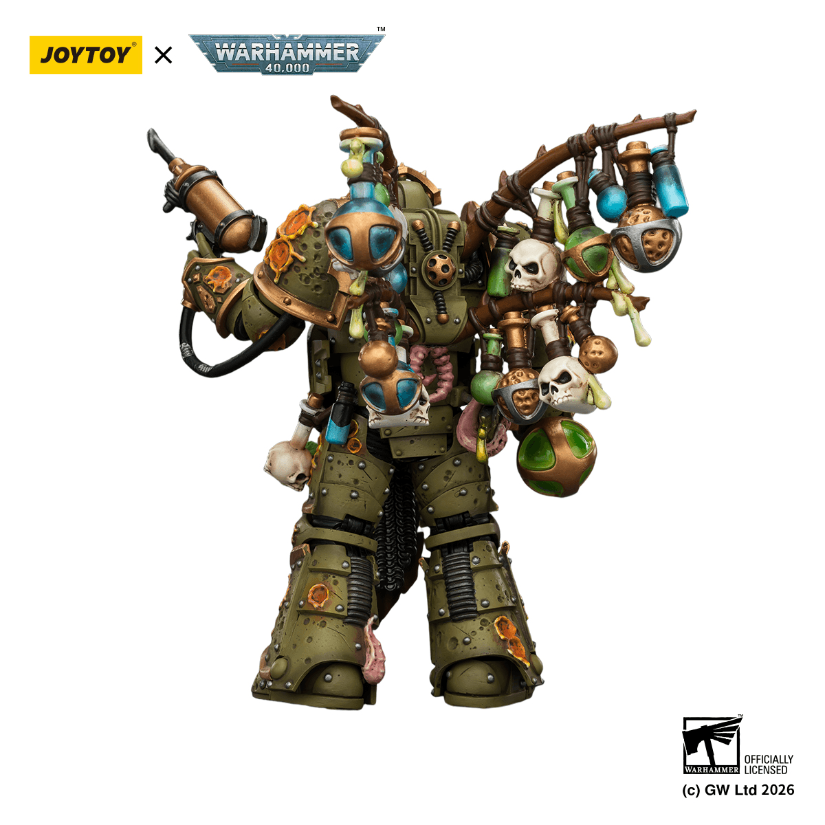 Death Guard Biologus Putrifier with Injector Pistol and Hyper Blight Grenades