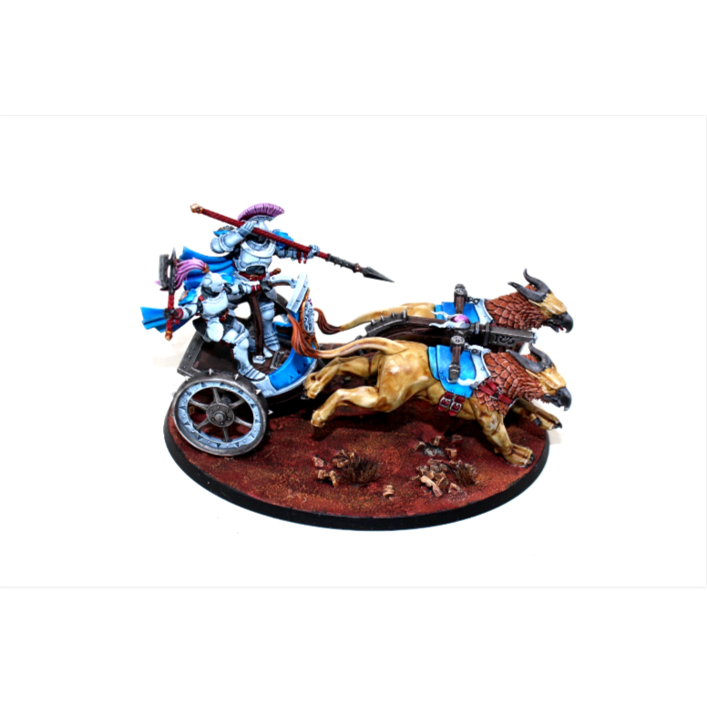Warhammer Stormcast Eternals Stormstrike Chariot Well Painted A6