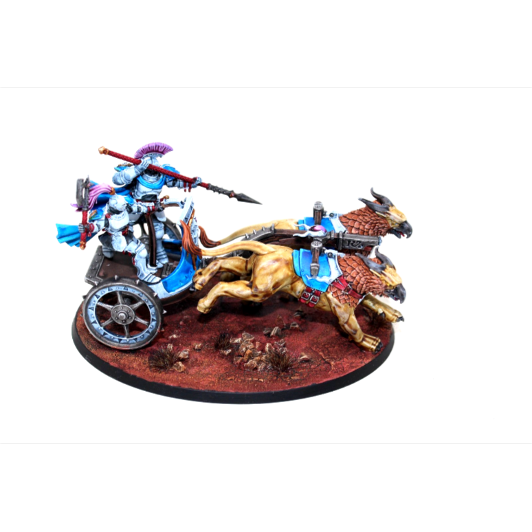 Warhammer Stormcast Stormstrike Chariot Well Painted A7