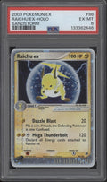 Raichu ex Pokemon Sandstorm Holo #98 PSA 6