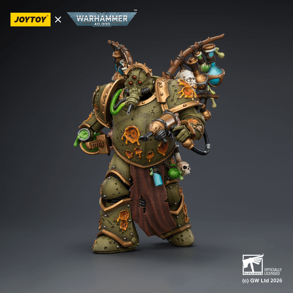 Death Guard Biologus Putrifier with Injector Pistol and Hyper Blight Grenades