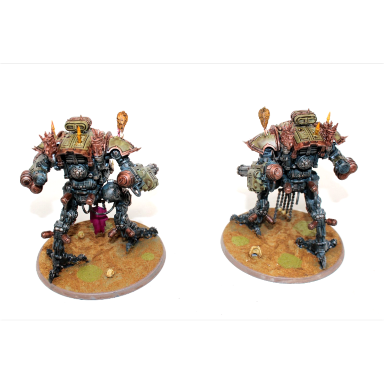 Warhammer Imperial Knight Armigers Well Painted JYS40