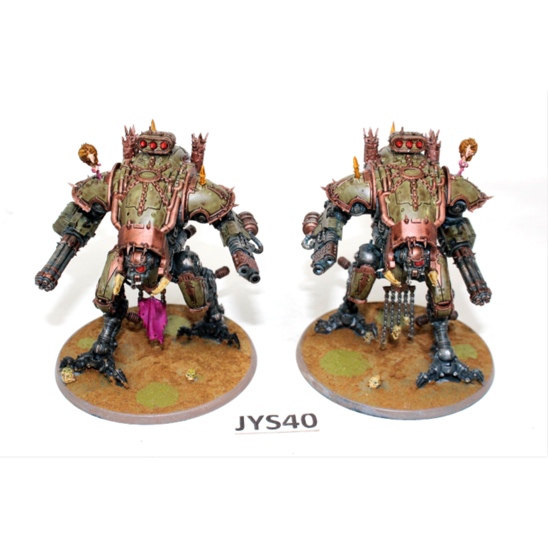 Warhammer Imperial Knight Armigers Well Painted JYS40