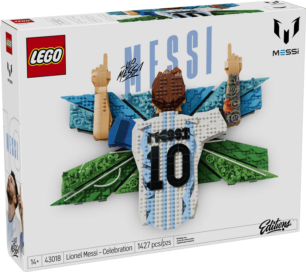 LEGO® Editions Football Lionel Messi – Celebration 43018