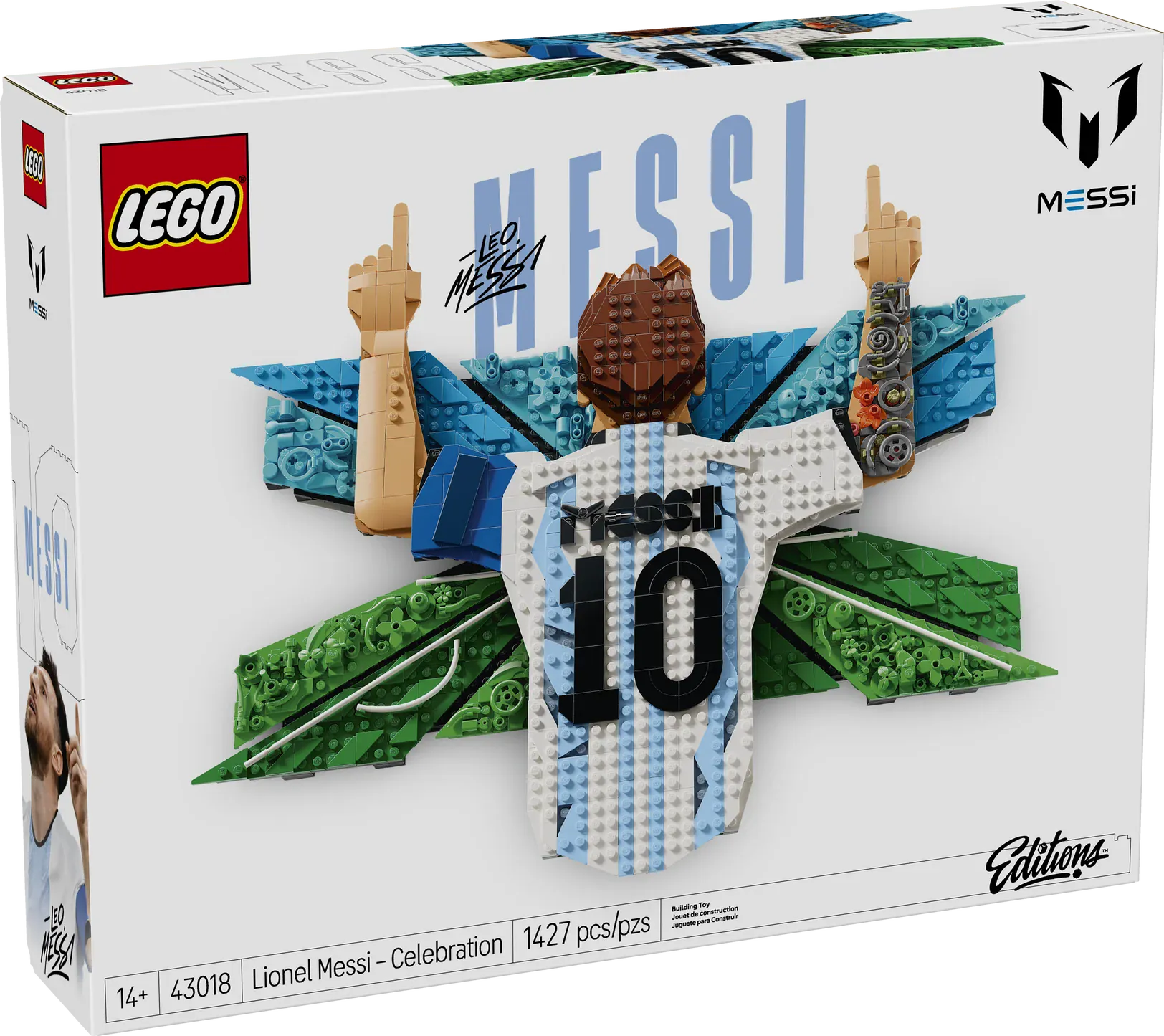 LEGO® Editions Football Lionel Messi – Celebration 43018