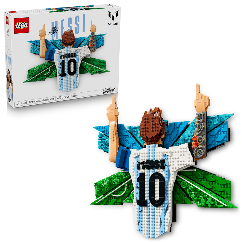 LEGO® Editions Football Lionel Messi – Celebration 43018
