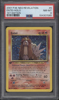 Entei Pokémon Neo Revelation Holo 1st Edition #6 PSA 8