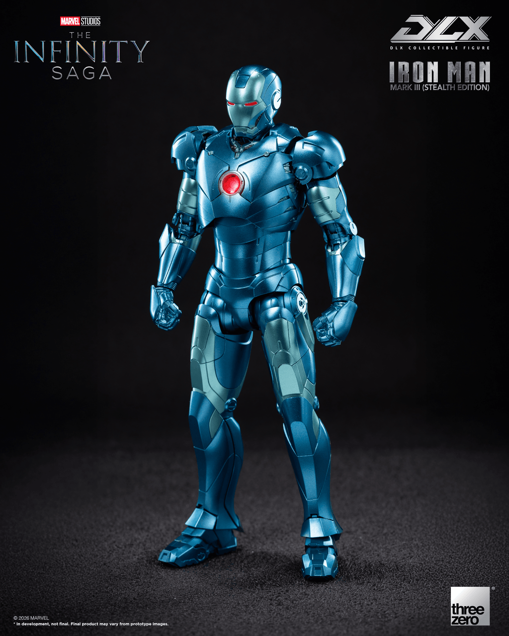 Marvel Studios: The Infinity Saga - DLX Iron Man Mark 3 (Stealth Edition)