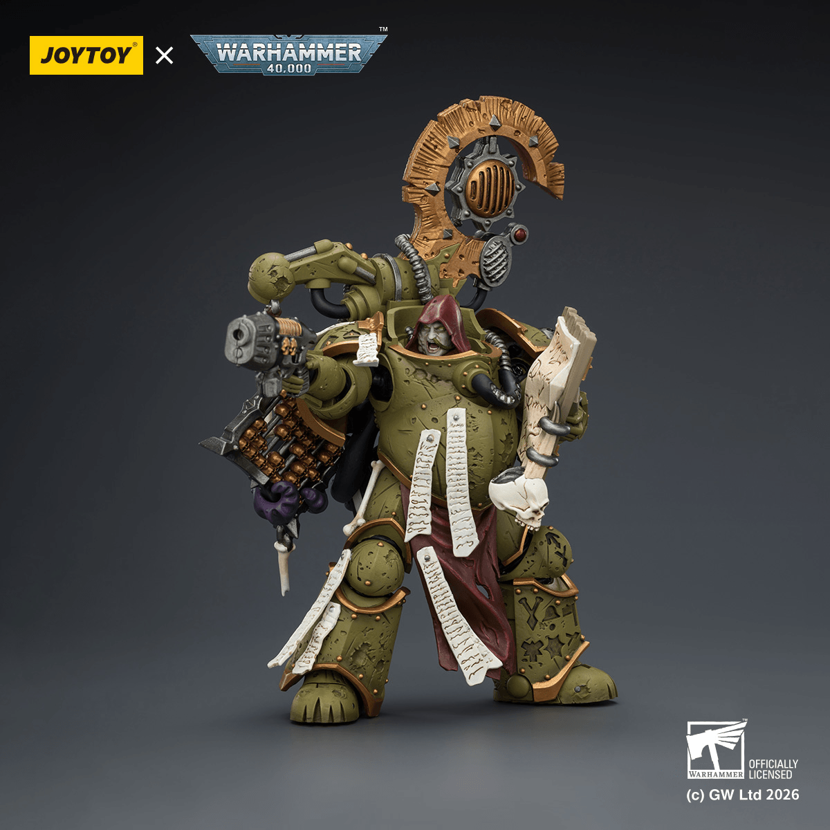 Death Guard Tallyman with Plasma Pistol