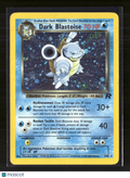 Pokemon 2000 Team Rocket Dark Blastoise #3/82 Holo