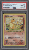 Glumanda Pokémon Klassische Sammlung Glurak #001 PSA 10