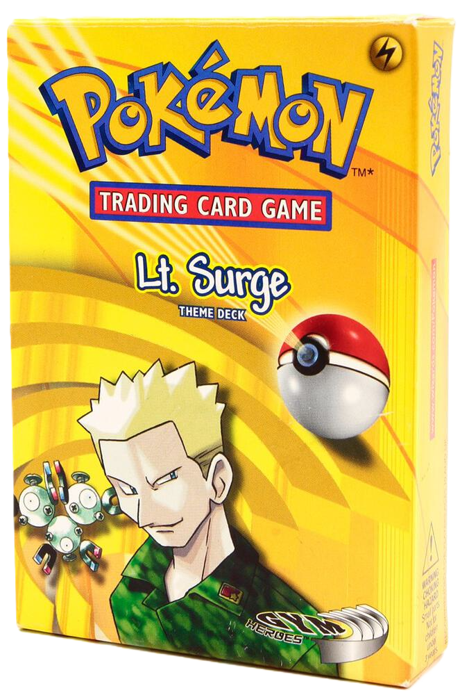 Pokemon Lt. Surge Theme Deck - Gym Heroes (G1)