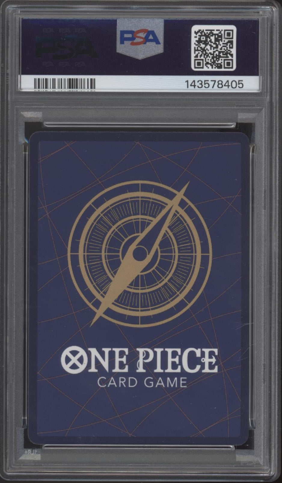 Portgas D Ace One Piece Carrying On His Will Wanted Art Misprint #119 PSA 10