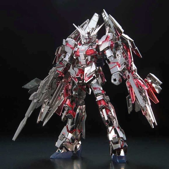 Bandai Unicorn Gundam 03 Phenex Destroy Mode Gold & Silver Coating Set GFT HG 1/144 Model Kit