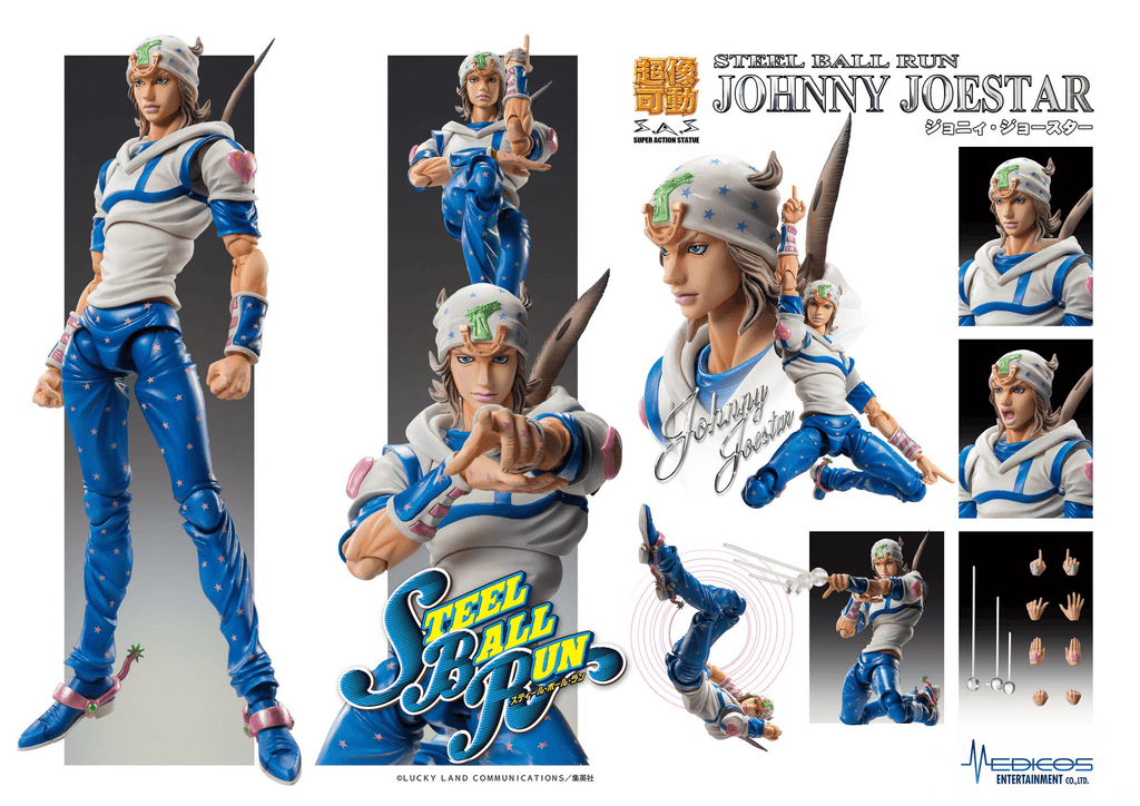 Johnny Joestar - JoJo Super Action Statue