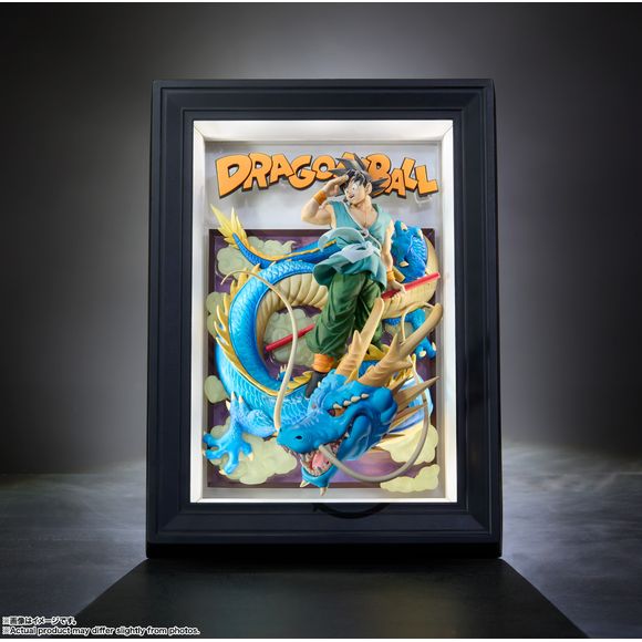 Bandai Dragon Ball Z Tamashii Art Dragon Ball Son Goku & Dragon Art Figure