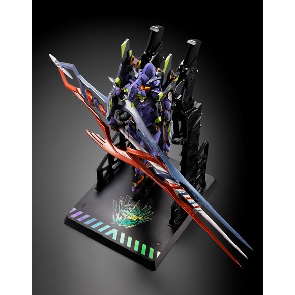Bandai Tamashii Nations Metal Build Evangelion Test Type-01 30th w/ Spear of Gaius Action Figure