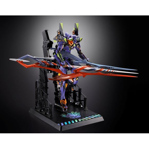 Bandai Tamashii Nations Metal Build Evangelion Test Type-01 30th w/ Spear of Gaius Action Figure