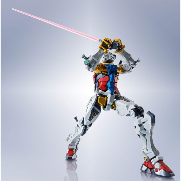 Bandai Metal Robot Spirits Mobile Suit Gundam GQuuuuuuX White Gundam Action Figure