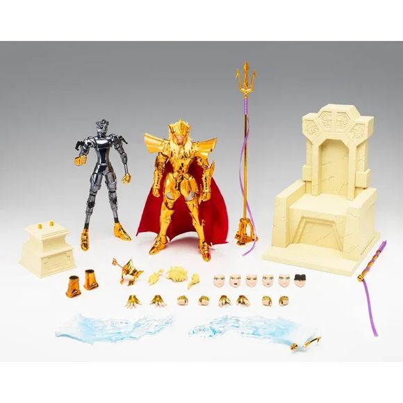 Bandai Tamashii Nations Saint Seiya Saint Cloth Myth Ex Sea Emperor Poseidon Action Figure