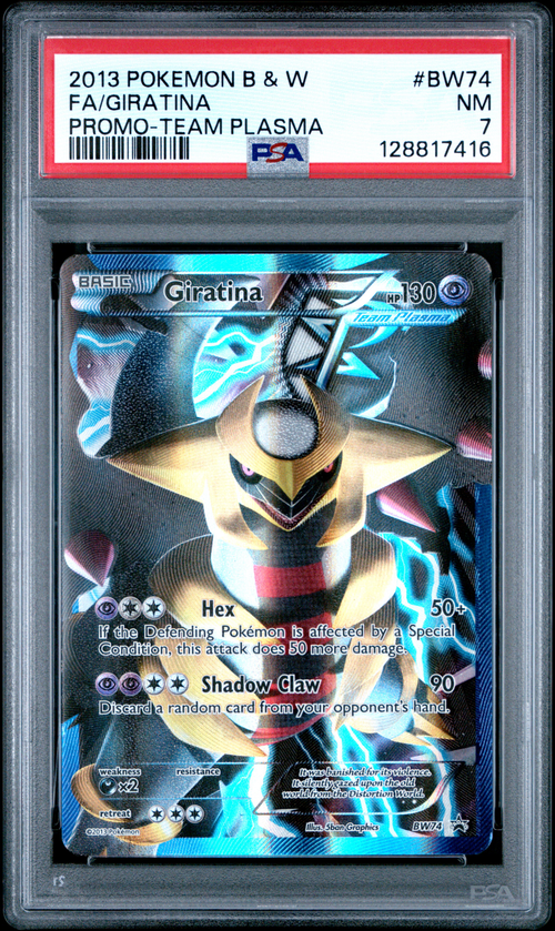 PSA 7 FA/GIRATINA PROMO-TEAM PLASMA