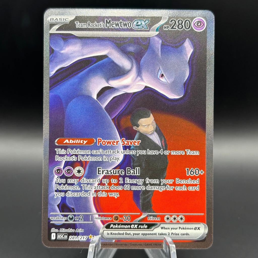 Team Rocket's Mewtwo ex - 281/217 - ME: Ascended Heroes Single Card