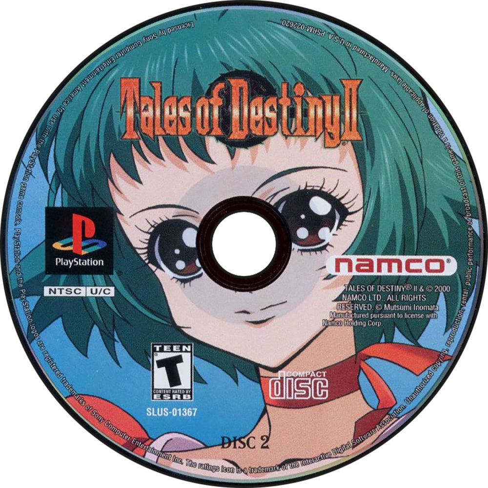 Tales of Destiny II [3 Discs] - PlayStation