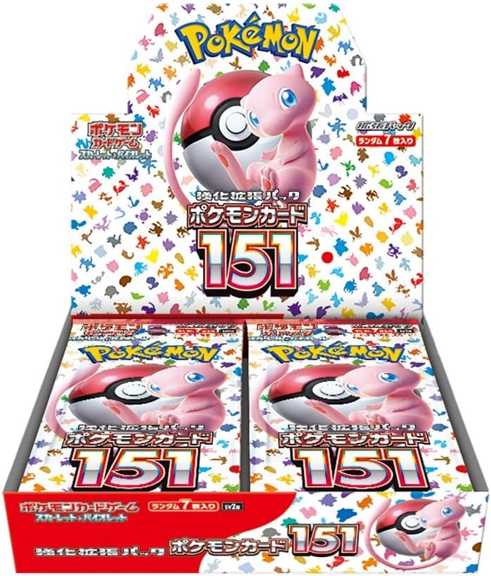 Pokemon TCG: Scarlet & Violet 151 Booster Box (20 Packs) [Japan]