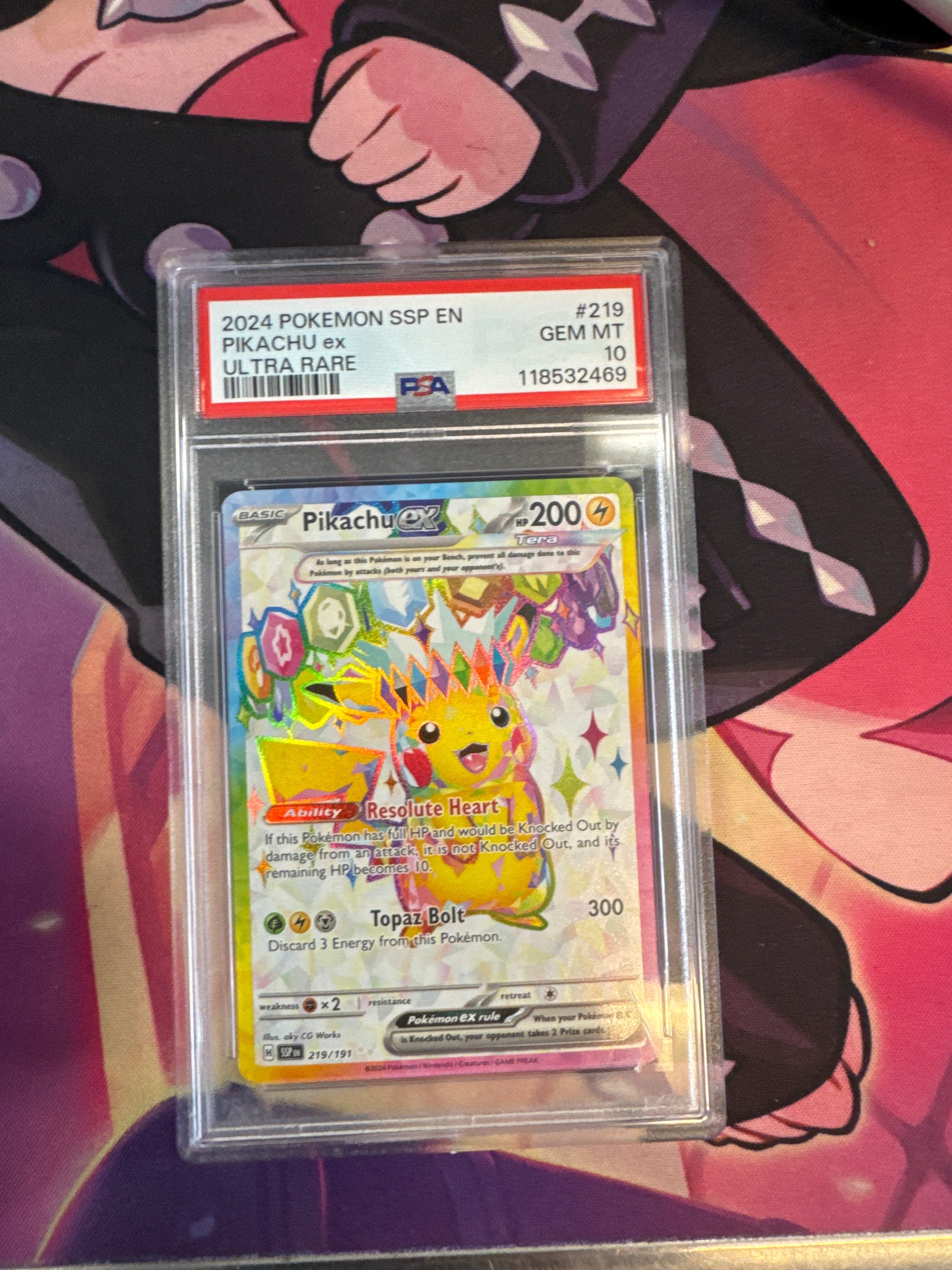 Pikachu #219 PSA 10