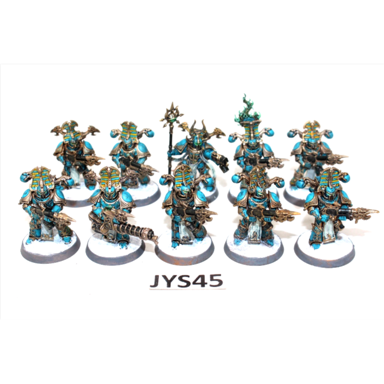 Warhammer Thousand Sons Rubric Marines Well Painted JYS45