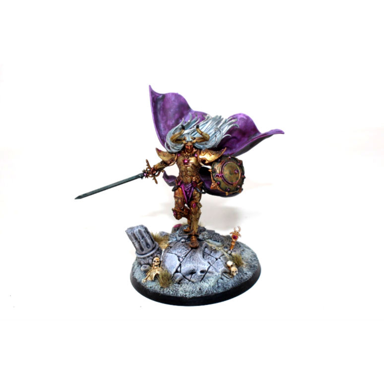 Warhammer Chaos Daemons Hedonites of Slannash Sigvald, Prince of Slaanesh Well Painted A29