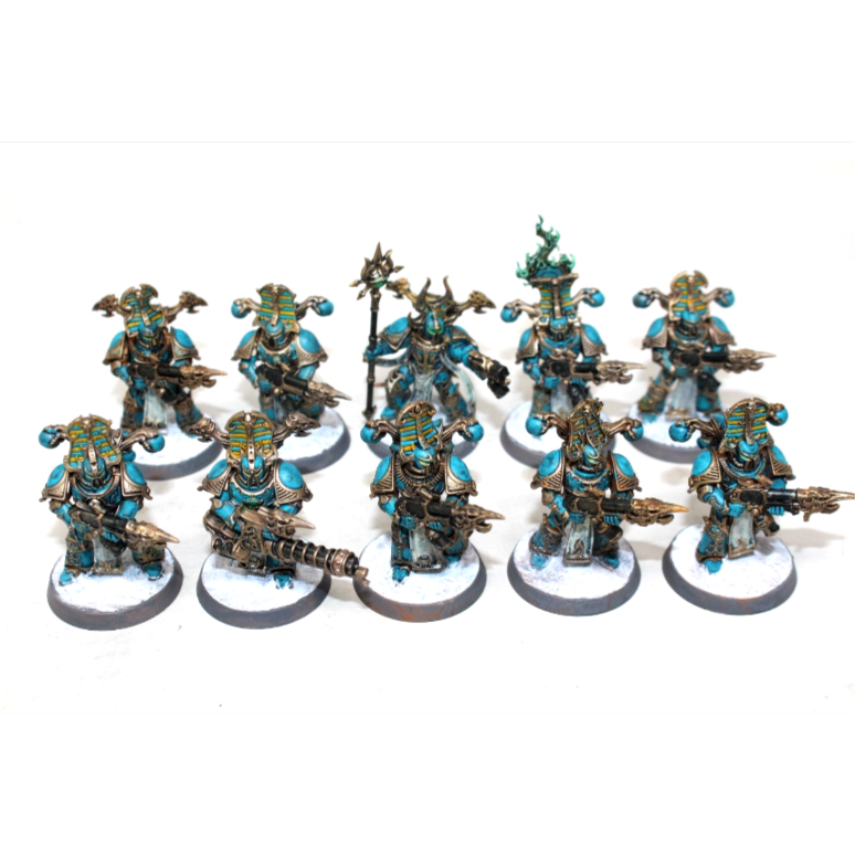 Warhammer Thousand Sons Rubric Marines Well Painted JYS45