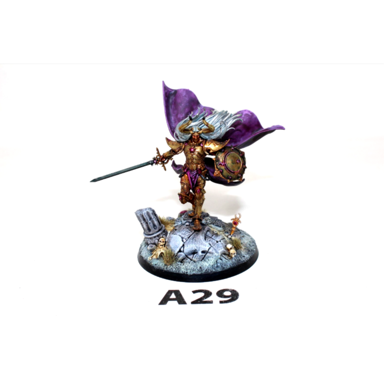 Warhammer Chaos Daemons Hedonites of Slannash Sigvald, Prince of Slaanesh Well Painted A29