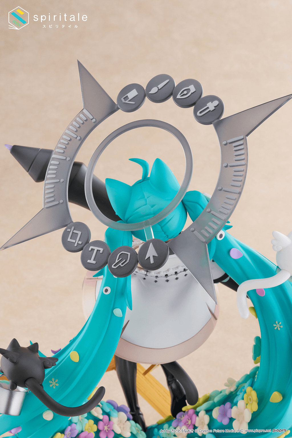 Hatsune Miku × Naoki Saito “My Figure Making!” ~The Painter ver.~ 1/7 Scale Figure