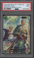 Roronoa Zoro One Piece Card Game OP14-EB04 Special Alternate Art #006 PSA 9