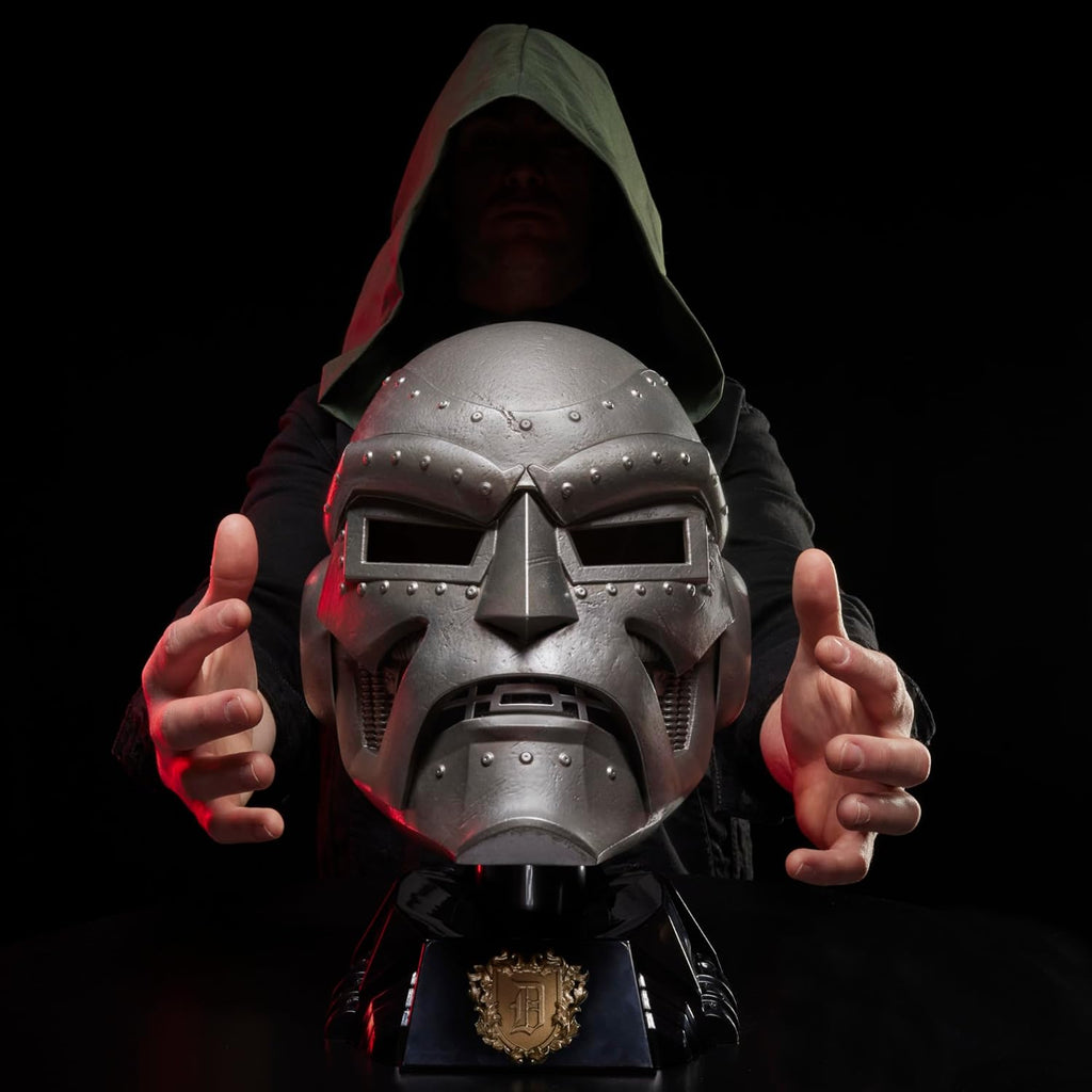 Marvel Legends Fantastic Four Doctor Doom Premium Roleplay Helmet Prop Replica