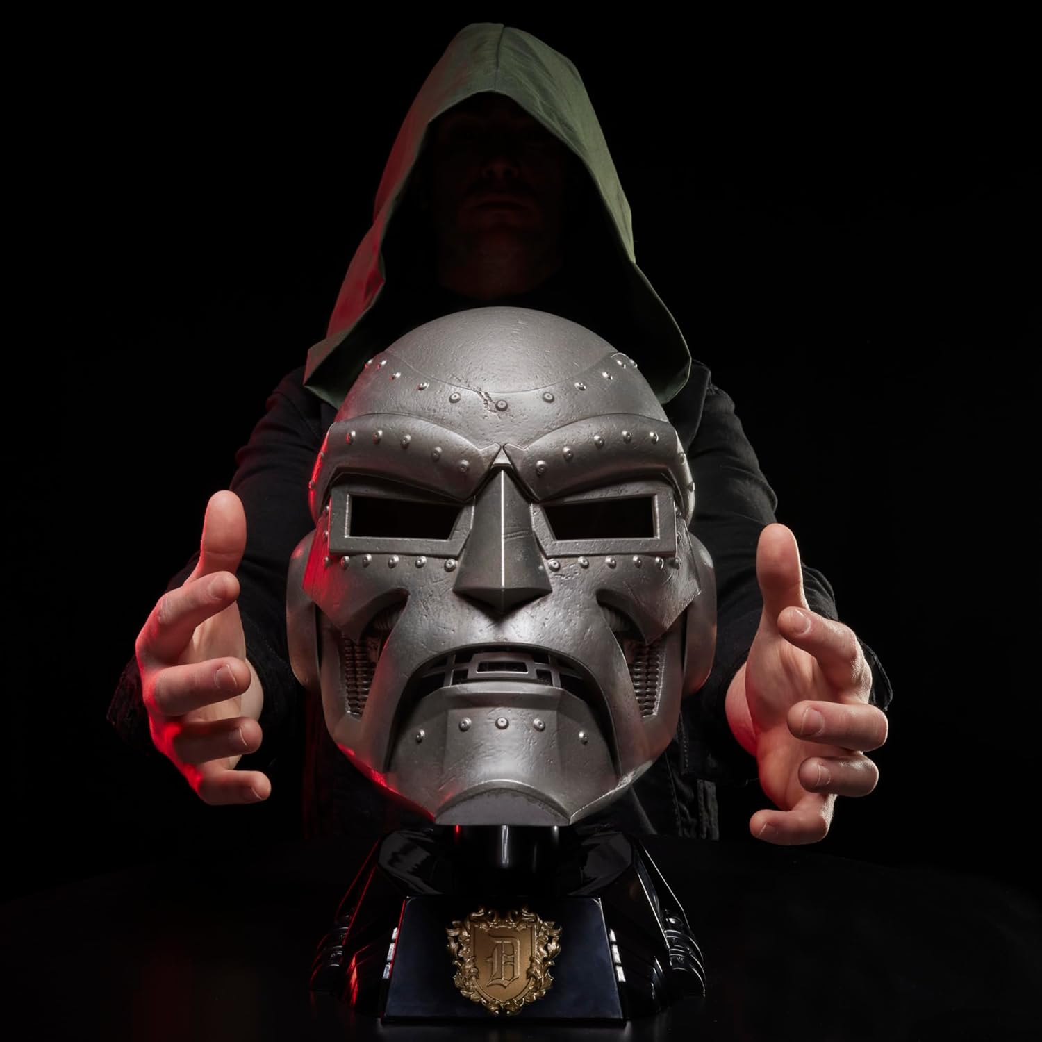 Marvel Legends Fantastic Four Doctor Doom Premium Roleplay Helmet Prop Replica