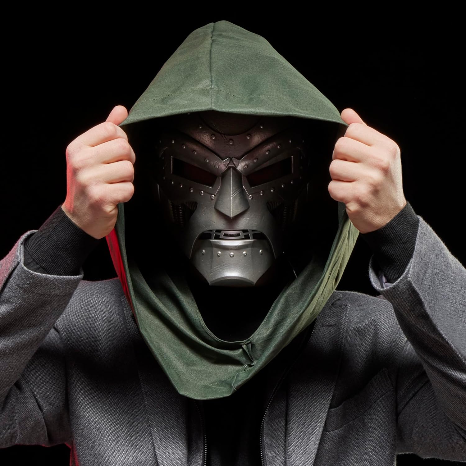 Marvel Legends Fantastic Four Doctor Doom Premium Roleplay Helmet Prop Replica