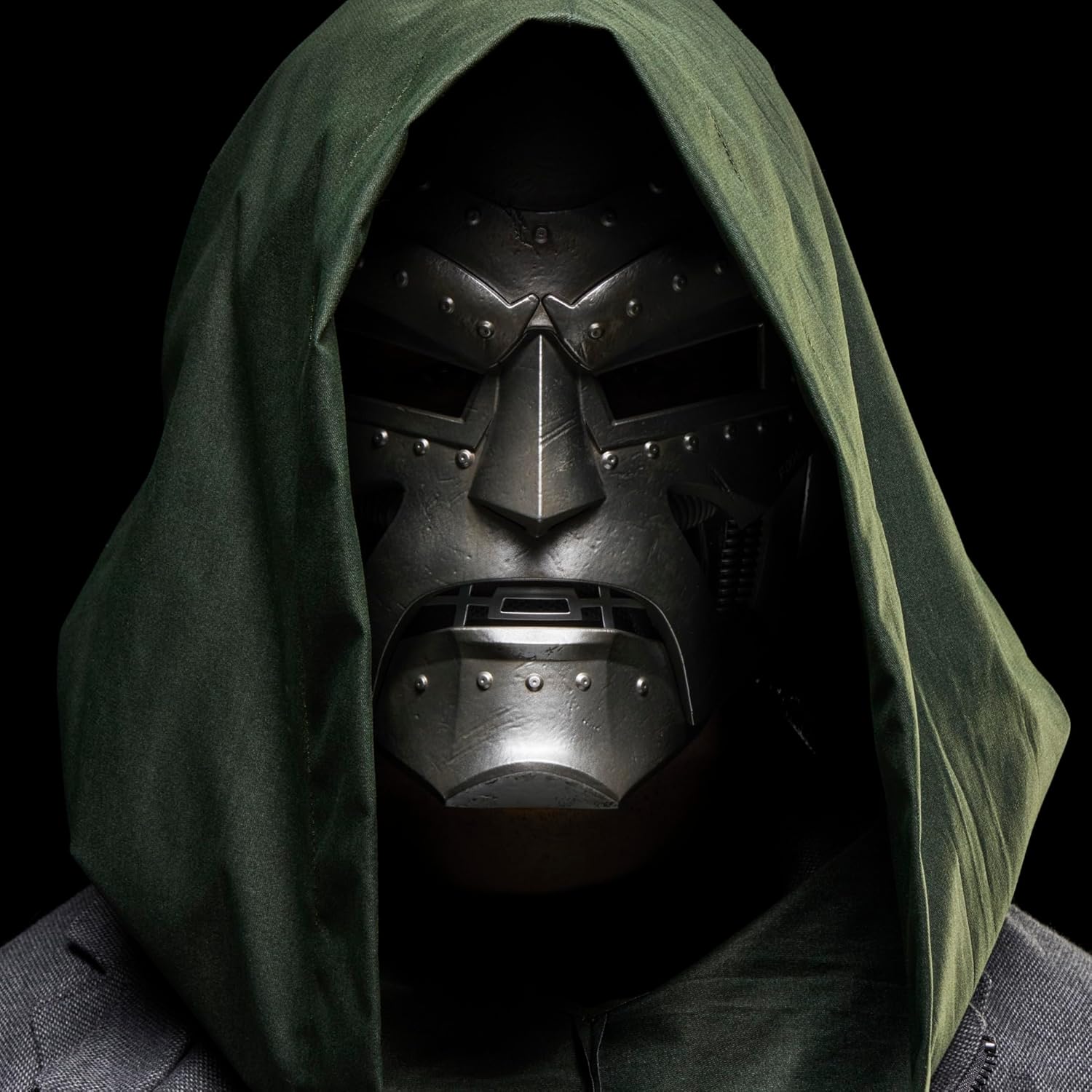 Marvel Legends Fantastic Four Doctor Doom Premium Roleplay Helmet Prop Replica