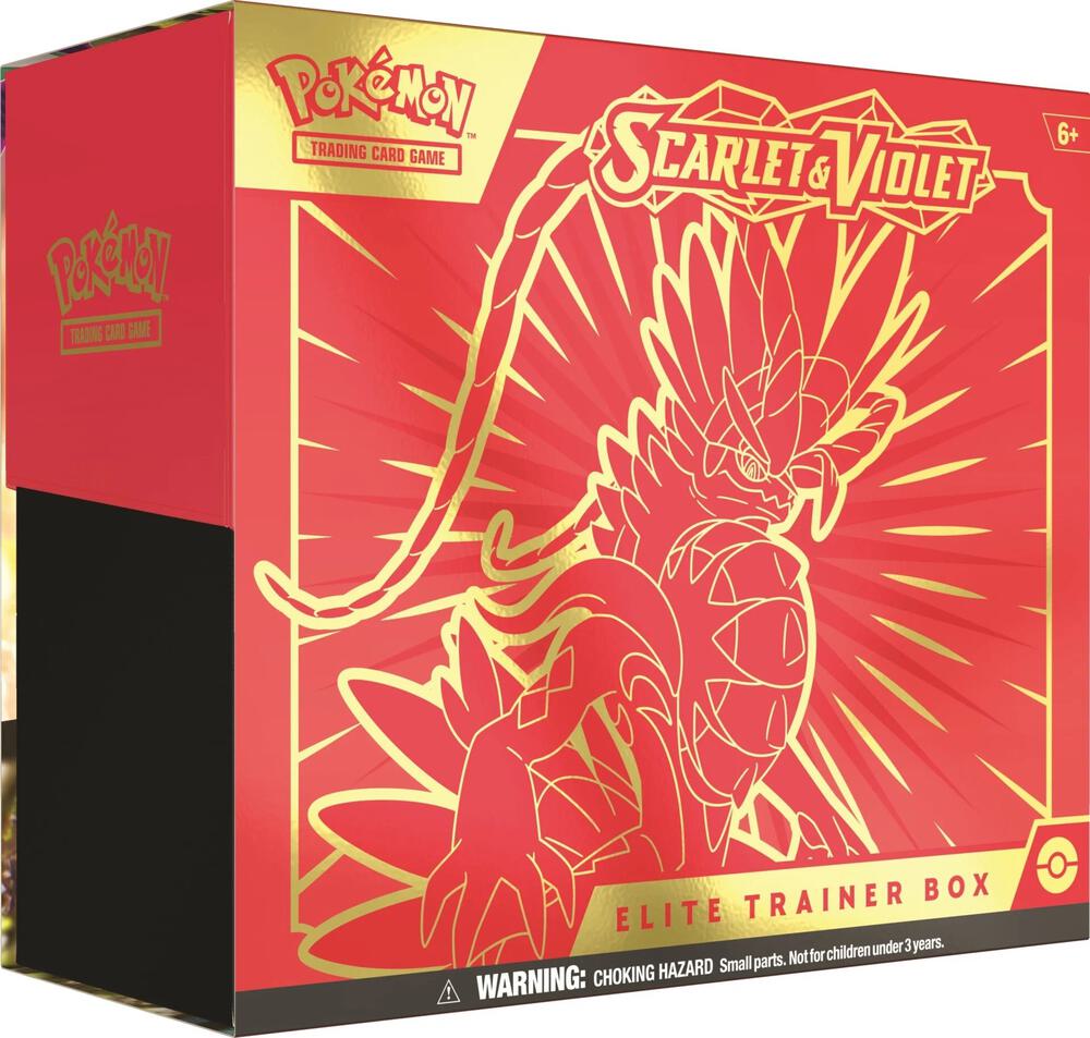 Pokemon Scarlet & Violet Elite Trainer Box - Koraidon