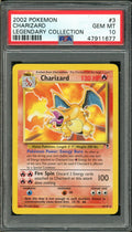 PSA (Gem MT 10) Charizard #3 - Pokemon Legendary Collection (#47911677)