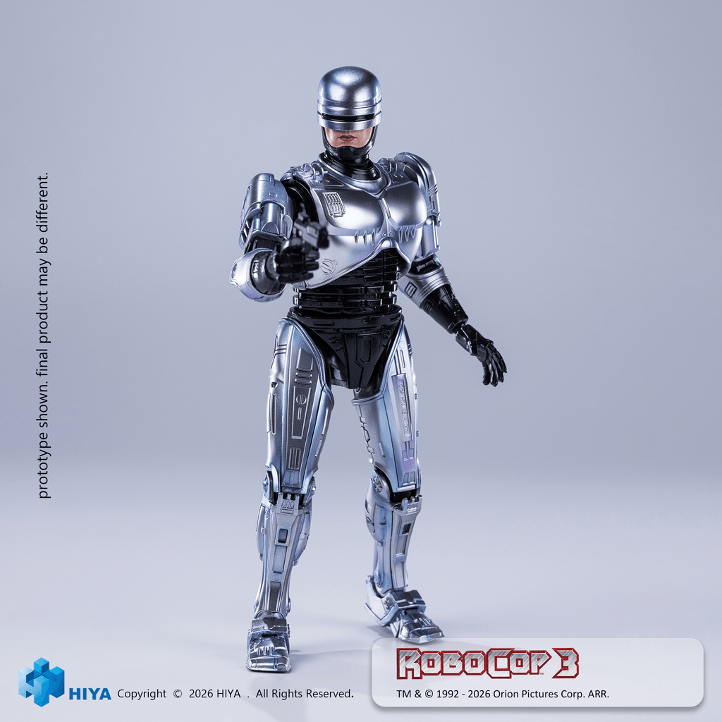 HIYA Exquisite Super Series 112 Scale 6.5 Inch RoboCop 3 RoboCop Action Figure