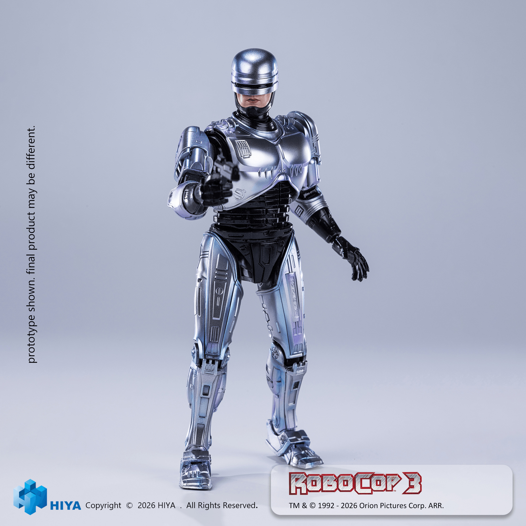 HIYA Exquisite Super Series 112 Scale 6.5 Inch RoboCop 3 RoboCop Action Figure