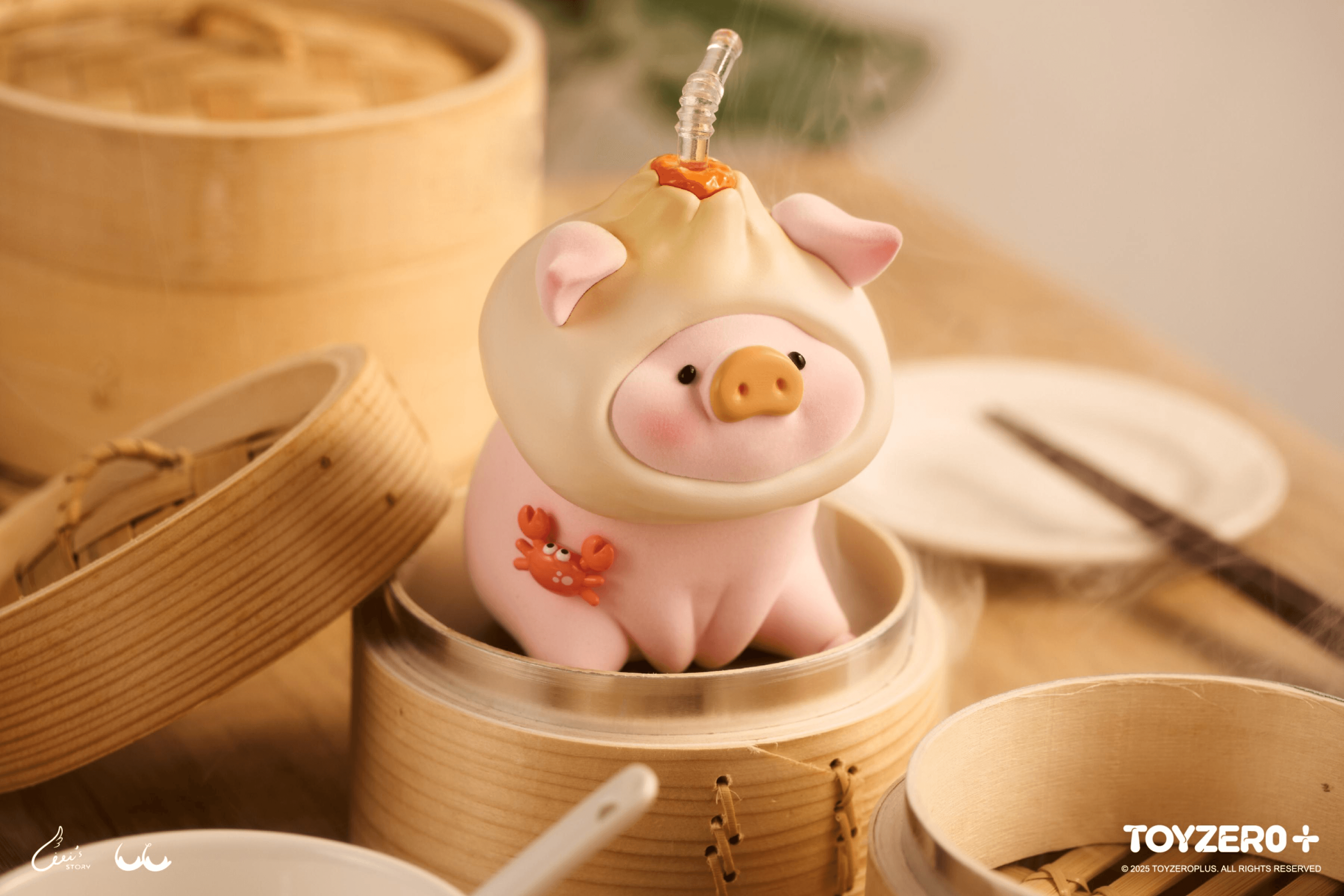LuLu the Piggy - Crab Roe Bun XL