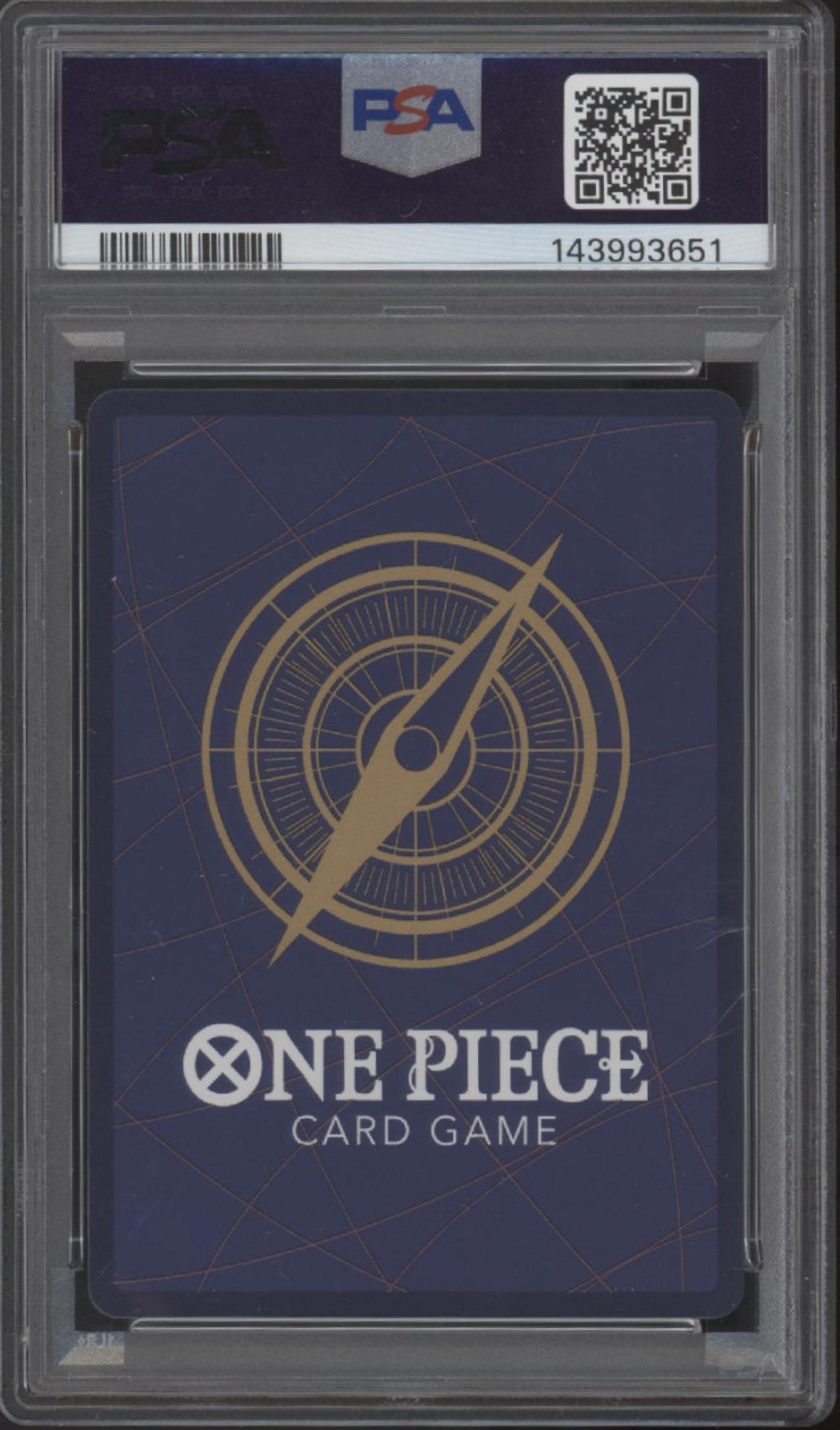 Monkey D. Luffy One Piece Card Game PRB01 Alternativ-Art #119 PSA 10