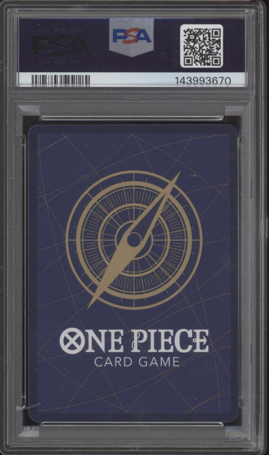 Vinsmoke Sanji One Piece Kartenspiel OP12 Schatz Selten #063 PSA 10