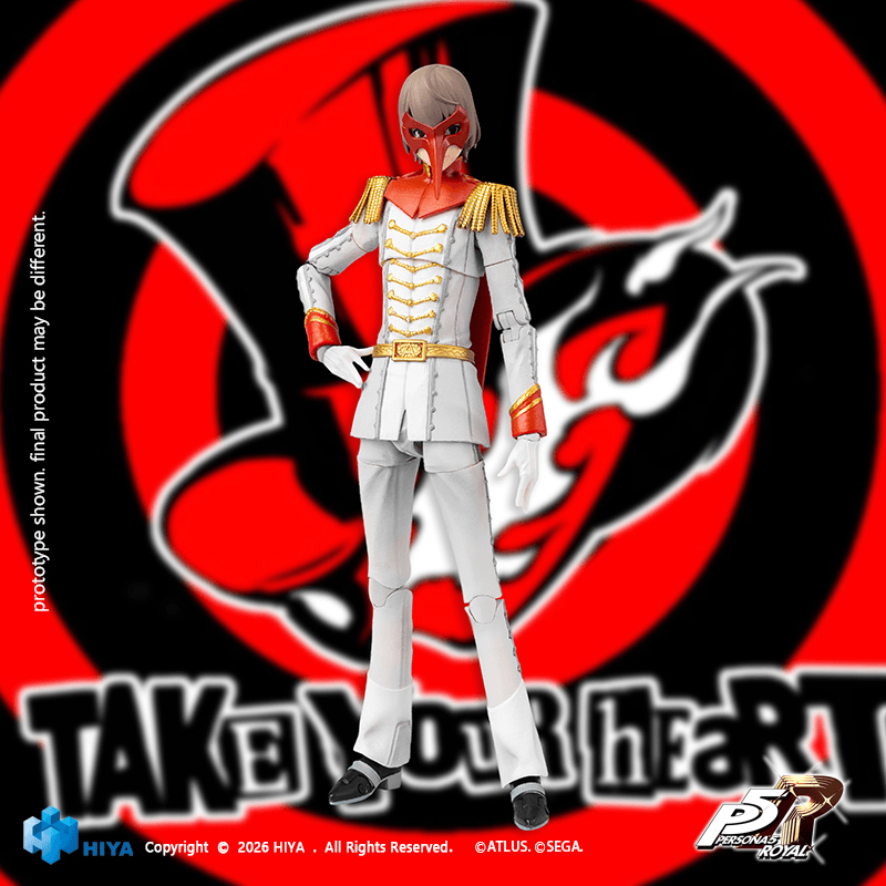 1/12 Scale 6 Inch Persona 5 Royal Crow Action Figure