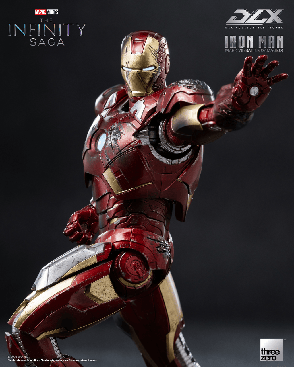 DLX Iron Man Mark 7 (Battle Damaged)